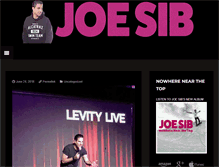 Tablet Screenshot of joesib.com